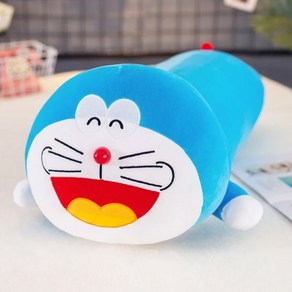 도라에몽 긴 스트립 베개 봉제 장난감 귀여운 인형 만화 고양이 동물 소파 침대 생일 선물, [01] 40cm, A, 1개