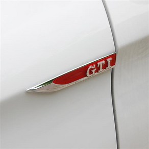 폭스바겐 휀다 트렁크 바디 엠블럼 GTI 래빗 ABT 모음 호환 용품, 단품