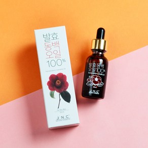 제이앤씨 발효동백오일 (알로에겔 샘플 증정), 1개, 32ml