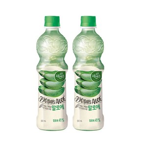 웅진 자연은 알로에, 500ml, 5개