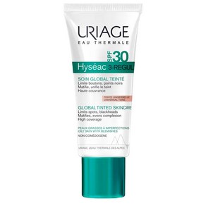 Uiage 유리아쥬 히세악 3 레굴 틴티드 페이스 크림 트리트먼트 SPF30 40ml, 1개