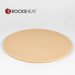 ROCKSHEAT 파자스톤 원형 오븐 빵판 홈베이킹, C. 320x12mm, 1개