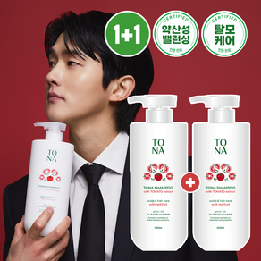 투나 탈모 증상완화 약산성 토마토 과채샴푸1000ml+1000ml, 2개, 1L