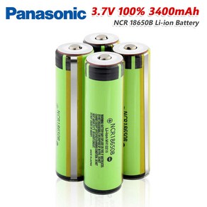 파나소닉 18650 배터리 3400mAh 고용량 1000회이상 사용가능