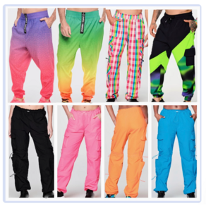 FIT FUNKY 줌바웨어 줌바 댄스복 Zumba 피트니스 ZW 착용 여성 의류 카고 바지 _ P338