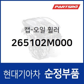 엔진오일 주유구 뚜껑(필러캡) (265102M000) 아반떼 쏘나타 DN8 현대모비스부품몰