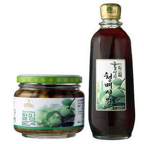 홍쌍리 매실명인세트 청매실원 고추장장아찌 매실절임, 청매실원 절임, 1개, 430g