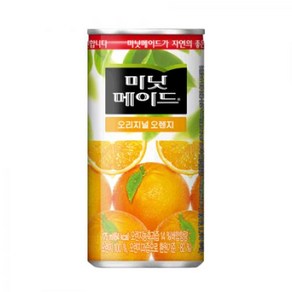 미닛메이드100오렌지 코카콜라 실온 175mlx30EA, 175ml, 30개