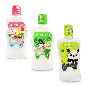 [MantaX] KIDS CARE 동아제약 어린이용 충치예방 가그린 380ml 딸기 사과 청포도맛 택1, 딸기맛 380ml, 1개