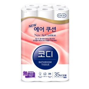 코디 뉴 에어쿠션 35mx30롤, 30롤, 3개