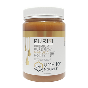 PURITI 마누카 허니 (꿀100%함유) 코스트코 벌꿀 UMF10+등급, 1개, 1kg