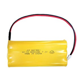 [예비전원 소방용배터리] JST BATTERY Ni-CD 3x3봉 7.2V 900mAh, 1개, 1개입