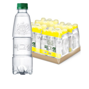 씨그램 450ml 플레인 라벨프리 탄산수 탄산음료, 325ml, 48개