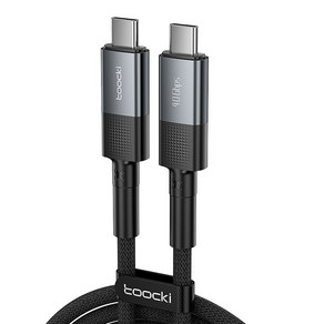 Toocki USB4 8K 썬더볼트4 호환 40Gbps PD C타입-C타입 240W 1m 충전케이블