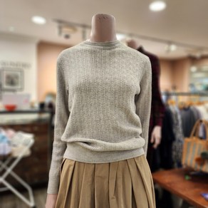 BCBG 덴스 케이블 P/O 니트 _ B4C8K416 96 [L/M GRAY]