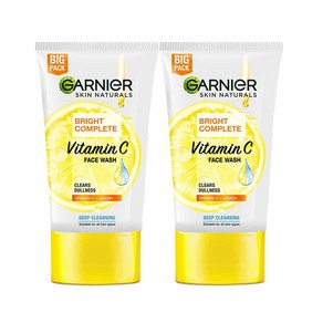 Garnier Skin Naturals 브라이트 컴플리트 비타민 C 페이스 워시 - 더 밝고 빛나는 피부를 위한 비타민 C 페이스 워시 - 모든 피부 타입에 적합 150g