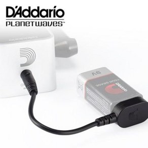 [다다리오] D'addario 9V 이펙트 페달 파워 아답터 / 9-VOLT EFFECTS PEDAL POWER ADAPTOR (PW-9VPC-02)