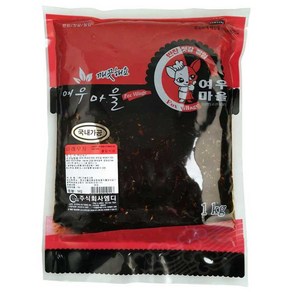 파래무침(국산)1kg/여우마을-3개, 1kg, 3개, 3개