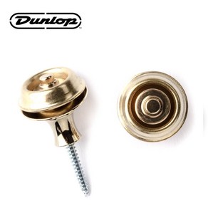 Dunlop - Oiginal Staplock / 던롭 스트랩락 Bass (SLS1102BR), 1개