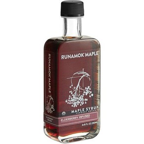 루나목 엘더베리 인퓨즈드 메이플 시럽 Runamok Eldebey Infused Maple Syup, 1개, 250ml