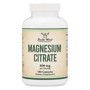 더블우드 Magnesium Citate 800mg 캡슐, 1개, 180정