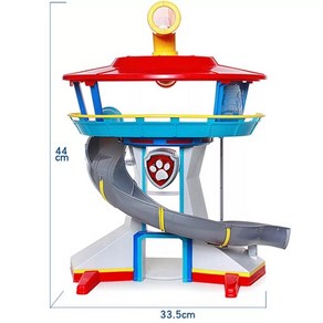 퍼피구조대 Paw Patol Toys 개 캡틴 Patulla Canina 세트 구조베이스 커맨드 센터 강아지 순찰 애니메이션 액션 피규어 모델 장난감 아이 선물, with no dogs, 1개