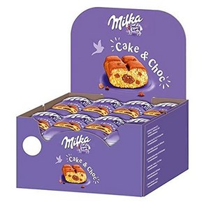 Milka Cake and Choc 밀카 케이크 앤 초코 밀크초콜릿 840g 24팩, 24개