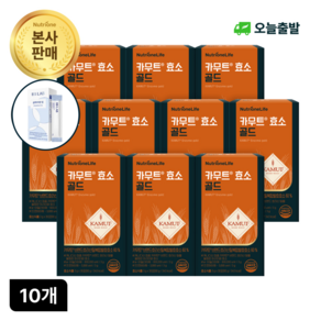 [본사출고] 뉴트리원 카무트효소 골드 곡물맛 발효효소 세트구성, 10박스, 30회분