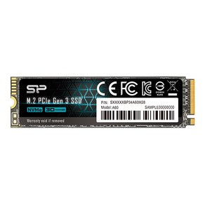 실리콘 파워 M.2 PCIe Gen3X4 SSD