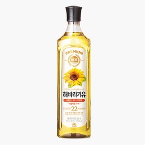 사조해표 해바라기유 900ml(유통기한:23.8.31), 1개, 900ml