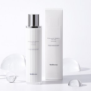 [공식] 웰더마 사파이어 콜라겐 임팩트 하이드로 토너 100ml, 1개