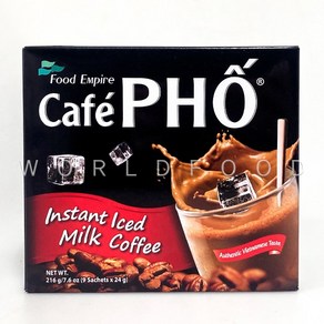 베트남커피믹스 카페 포 카페쓰어다 3in1 Cafe Pho ca phe sua da WORLDFOOD, 1개, 9개입