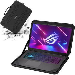 스마트트리 하드 EVA 보호 슬리브 케이스 18인치 ASUS ROG Stix SCAR 18 20232024 게이밍 노트북 G18 방수 C1701, Fo 17.3inch ASUS Stix Laptop, 1개