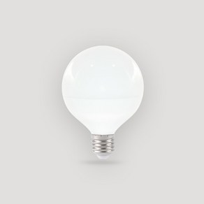 더엘이디 LED 숏타입 볼구 램프 12W (KC인증), 1개, 주백색