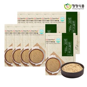청정식품 HACCP 24년 식당용 고소한 햇 탈피 들깨가루, 1kg, 10개