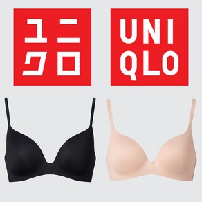 일본 UNIQLO 유니클로 와이어리스 브라 3D홀드