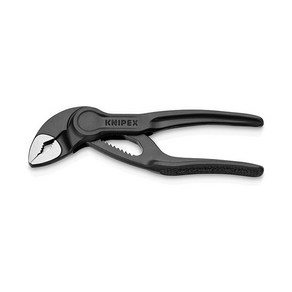 KNIPEX 크니펙스 워터펌프 플라이어 87 00 100 BK 첼라 미니 코브라 XS 100mm 한손 작업 컴팩트 사이즈 미니사이즈 카리스툴