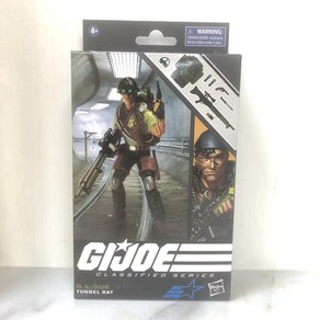 지아이 유격대 G.I.JOE 특수부대 터널랫 관절 가동 6인치 피규어, TUNNEL RAT, 1개