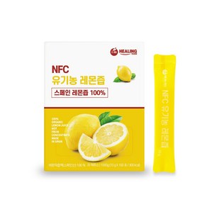 아임힐링 스페인산 NFC 유기농 레몬즙, 1개, 1000g