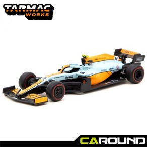 타막웍스 1:64 맥라렌 F1 MCL35M No.4 모나코 그랑프리 2021 3위 - 란도 노리스, 1개