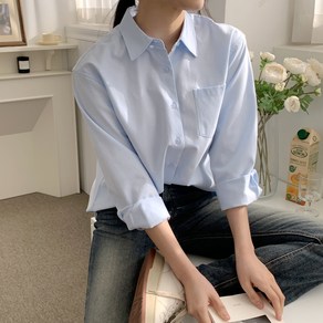 플루터 여성 옥스포드 셔츠 10컬러 S-XL 빅사이즈