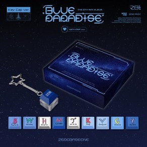 ZEROBASEONE - 미니앨범 5집 : BLUE PARADISE [Key Cap Ve.]