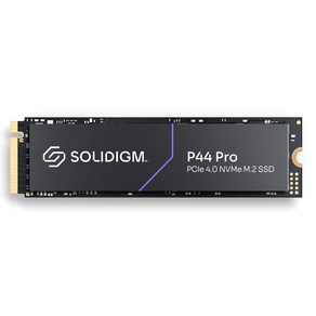 Solidime Solidigm 내부 SSD P44 Po 읽기 속도: 7GB/s 최대 고속 NVMe PS5 지원 2TB/ SSDPFKKW020X7X1 /A 194130