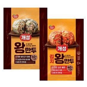 동원 개성 왕만두 1.2kg + 김치왕만두 1.2kg