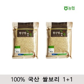 다이어트 건강잡곡 농협 국산 쌀보리 1kg 2개, 1개