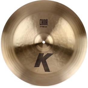 K Zildjian CHINA 질젼 케이 차이나심벌 17인치 K0883, 1개