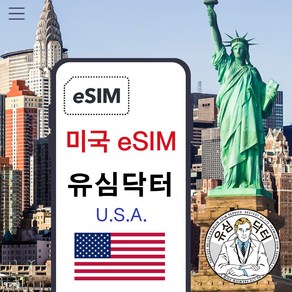 미국 하와이 무제한 데이터 esim 이심, 1개, 3일, 매일1G후 속도제한 무제한