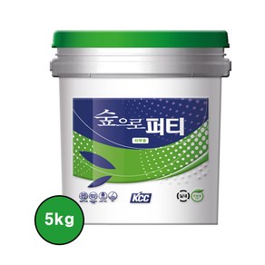 KCC숲으로 퍼티 외부용, 백색, 5kg, 1개