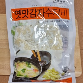 5분마켓 내고향 옛맛 감자수제비 수제비만들기 500g, 1개