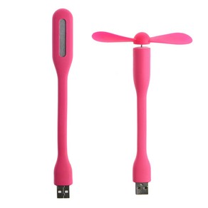 USB 5V 팬 유연성 휴대용 미니 팬 USB 5V 팬 USB LED 조명 램프